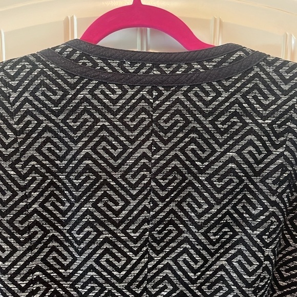 Pendleton 100% cotton all over geometric work career professional blazer size 16 - Picture 11 of 13